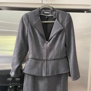 White House Black Market suit jacket and skirt